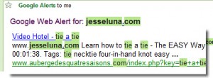 Google Alert for jesseluna.com- How To Tie A Tie