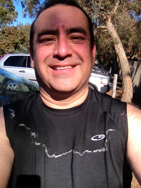 Jesse Luna - After training run