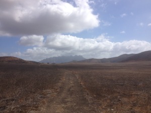 View from the east side of the Loop Trail at Point Mugu Park.