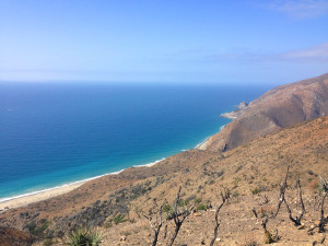 Ray Miller Trail at Point Mugu State Park. This 2.7 mile segment took us back down to the XTERRA Pt Mugu Trail Race finish.