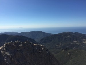 View from the top of Sandstone Peak.
